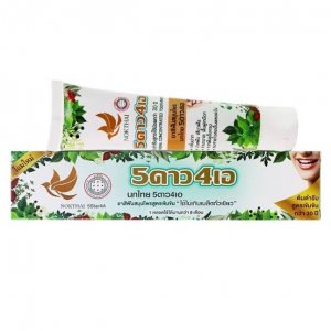 ยาสีฟัน นกไทย 5ดาว 4เอ 50g ยาสีฟันสมุนไพร