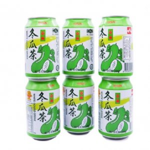 น้ำฟัก กระป๋อง น้ำชาฟัก 冬瓜茶 ขนาด300ml ชุด 6กระป๋อง