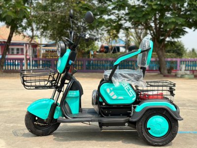 (จอง)รถจักรยานไฟฟ้า 3 ล้อ รถจักรยานไฟฟ้า ราคาขาย 18900 บาท ค่าขนส่งตามระยะทาง รวมเก็บเงินปลายทาง ผ่อนได้ 3-18 เดือน