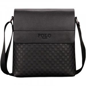 ใหม่ กระเป๋าสะพายหนังลำลองธุรกิจแฟชั่นความจุขนาดใหญ่กระเป๋าสะพายข้าง