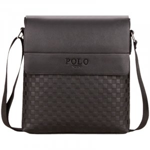 ใหม่ กระเป๋าสะพายหนังลำลองธุรกิจแฟชั่นความจุขนาดใหญ่กระเป๋าสะพายข้าง