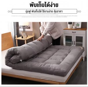 ท็อปเปอร์ (3.5ฟุต 6ฟุต) มียางรัดหมุม นอนสบายหนานุ่มๆ