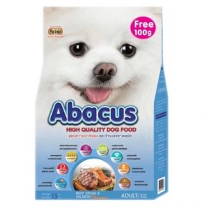 ￼Abacus อาหารสุนัขพันธุ์ สูตรความน่ากินสูงและและบำรุงสุขภาพ