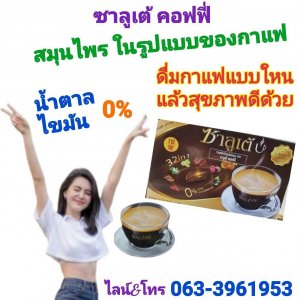 กาแฟสมุนไพรเพื่อสุขภาพ SALUTE อย.13-2-04462-2-0061