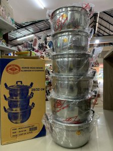 ชุดหม้อ 6 ชิ้น (รับสินค้าที่ร้าน)