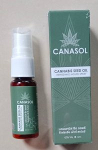 แคนนาบิส ซีดออยล์ รีเฟรชชิ่ง เม้าท์ สเปรย์ 18 มล.