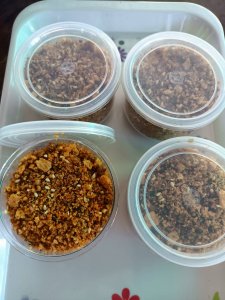 น้ำพริกกากหมูเจ1กระปุกM019677ราคารับหน้าร้าน