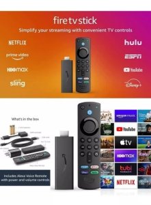Amazon Fire TV Stick (3rd Gen) Streaming Device with Alexa Voice Remote อุปกรณ์สตรีมมิ่ง