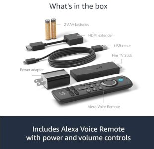 Amazon Fire TV Stick (3rd Gen) Streaming Device with Alexa Voice Remote อุปกรณ์สตรีมมิ่ง