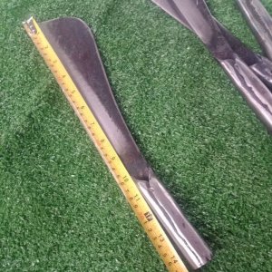 มีดโต้น้อย(ช่างข)ปลายมน ทำมาจากเหล๋กแกนบแท้100%คมพิเศษ จำนวน 1 ด้าม