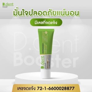 ยาสีฟันดีเดนท์ บูสเตอร์ D.Dent Booster